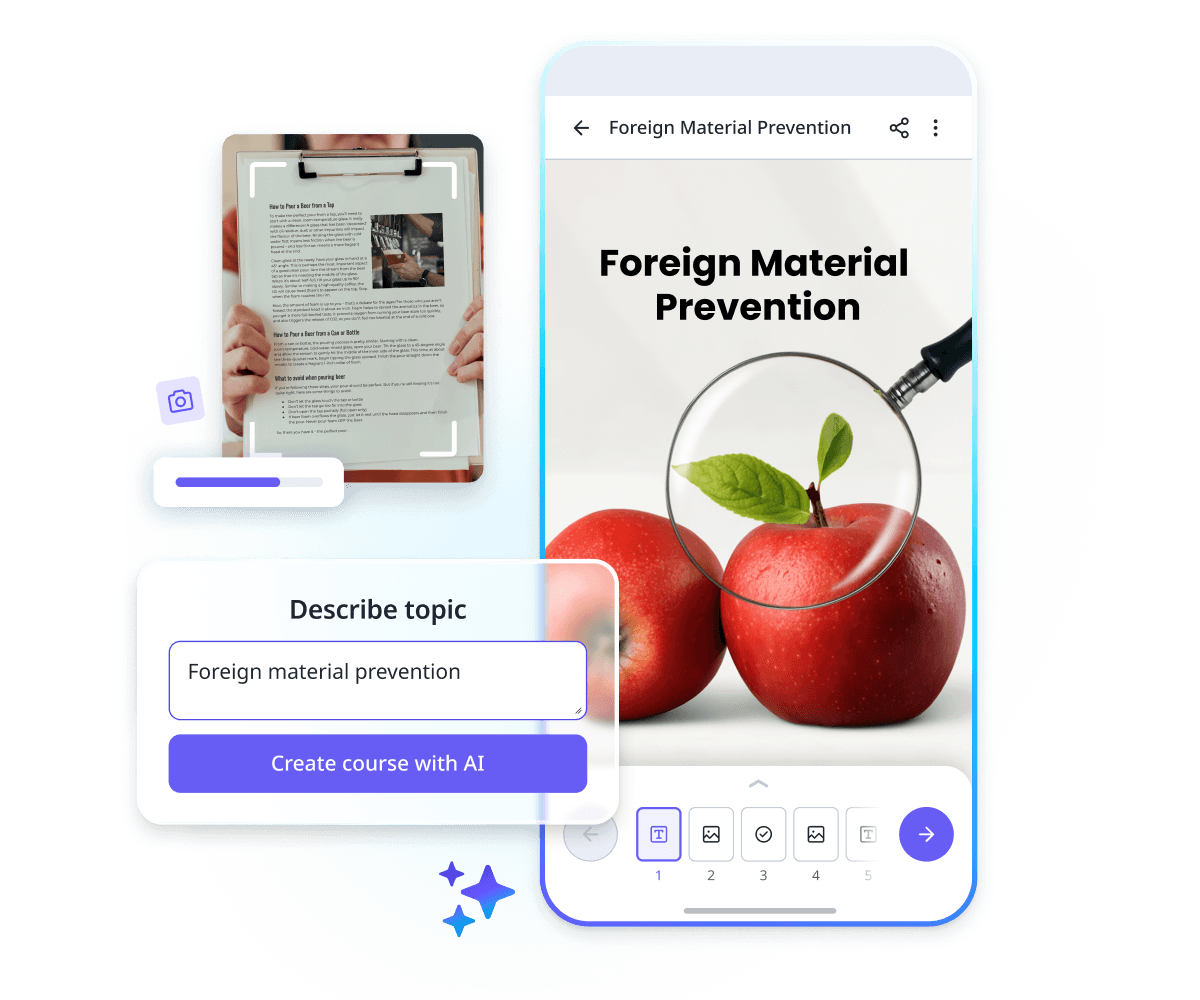 Training creation AI