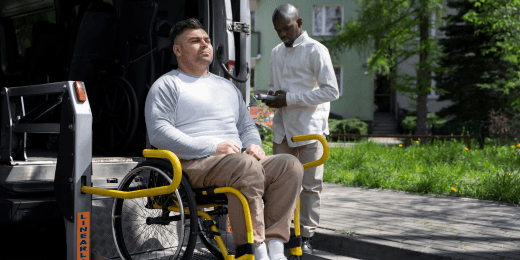 Staff evaluating disability and disaster risk preparedness