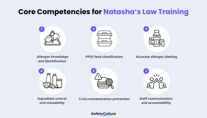Core Competencies for Natasha’s Law Training