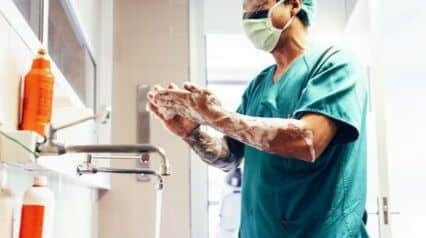 Händedesinfektion-Anleitung