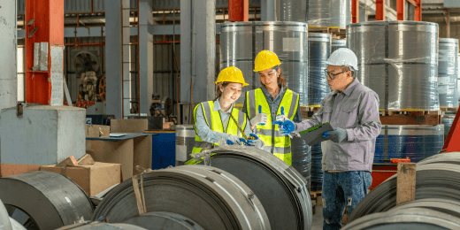 Inspectors performing defect identification