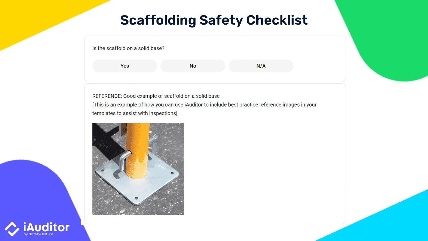 Sécurité des échafaudages