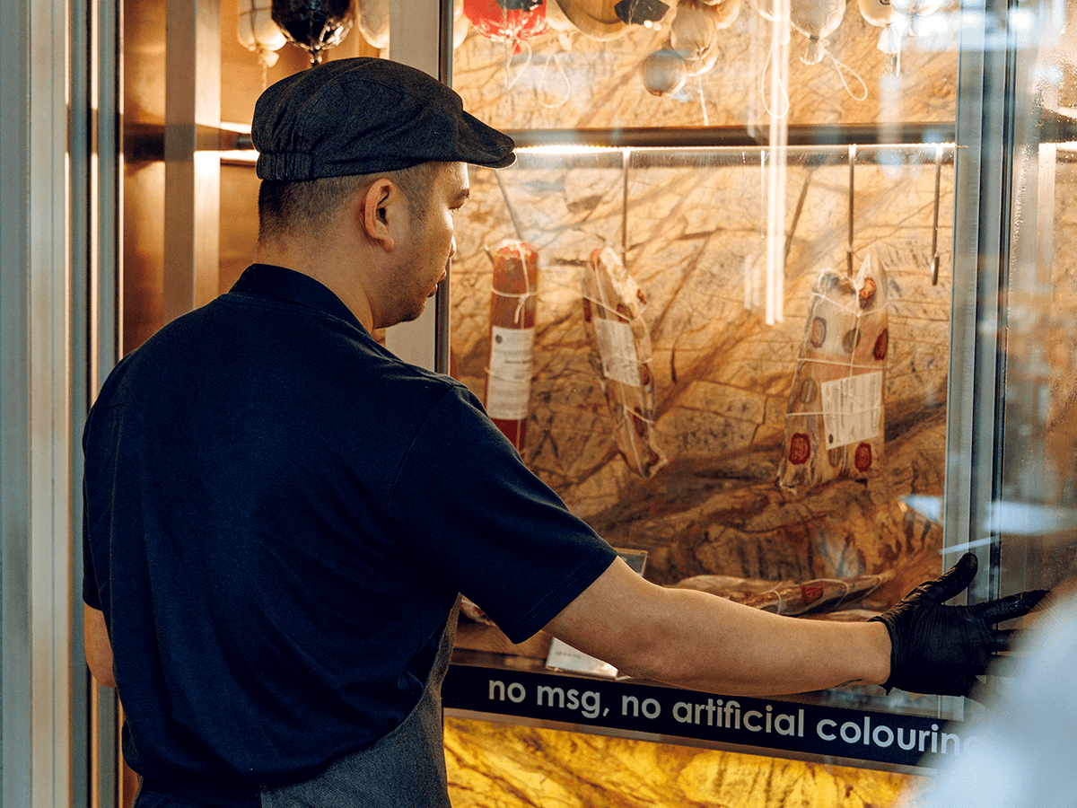 Jones the grocer website card