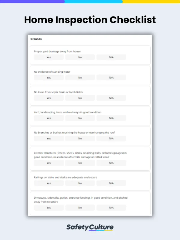 Home Inspection Checklist